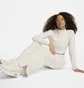 Штаны женские Nike Sportswear Phoenix Plush High-Waisted Wide-Leg Cozy Fleece Pants White FN3622-104