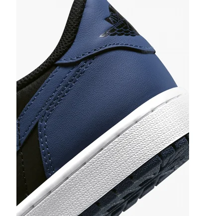 Кроссовки мужские Air Jordan 1 Retro Low Og "Mystic Navy" Black/Blue Cz0790-041