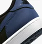Кроссовки мужские Air Jordan 1 Retro Low Og "Mystic Navy" Black/Blue Cz0790-041