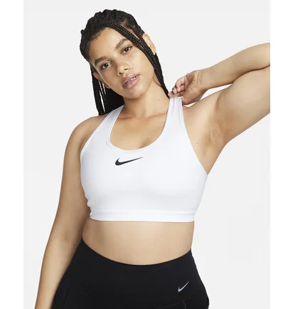 Топ женский Nike Swoosh High Support White DX6815-100