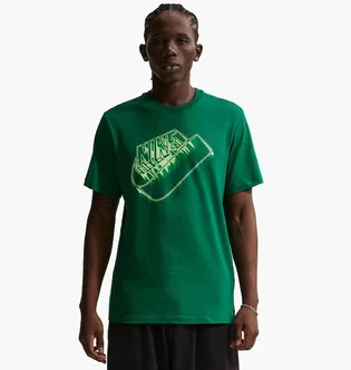 Футболка мужская Nike Sportswear Standard Blur Futura Tee Green IH1131-365