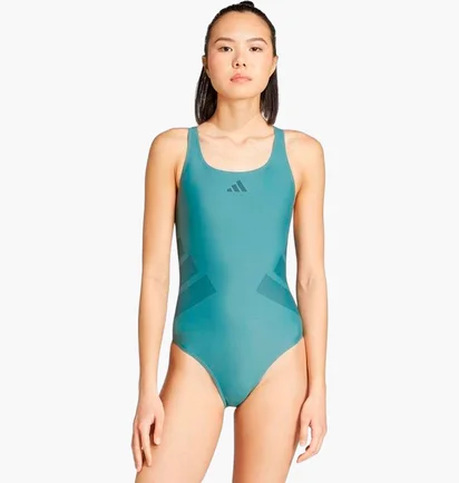 Купальник женский Adidas Logo C-Back Turquoise JW9691