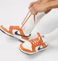 Кроссовки мужские Nike Dunk Low White/Orange FV6909-800