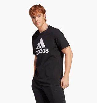 Футболка чоловіча Adidas Essentials Single Jersey Big Logo Tee Black Ic9347