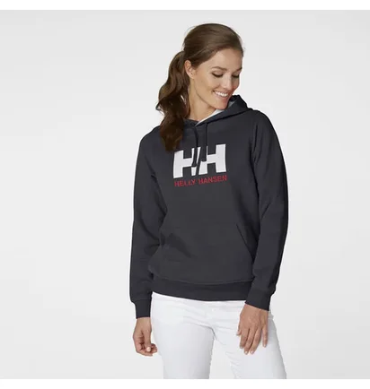 Худи женское Helly Hansen Logo Hoodie Black 33978-597