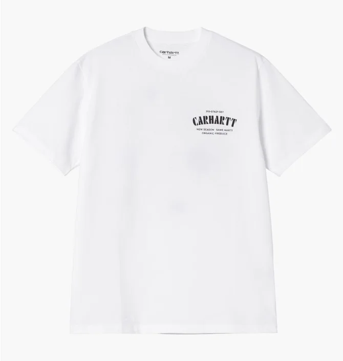 Футболка унісекс Carhartt WIP Catalogue C Logo White I034761.02XX