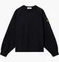 Свитшот мужской Stone Island Brushed Organic Cotton Fleece Black K2S156100022S0A20-V0029