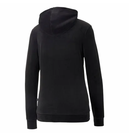 Худи мужское Puma Essentials Velour Logo Pullover Hoodie Black 670008-01