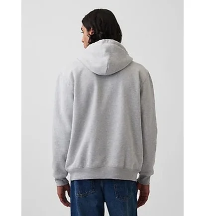 Толстовка унисекс Gap Vintagesoft Arch Logo Grey 715005321