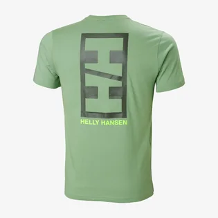 Футболка мужская Helly Hansen Core Graphic T Green 53936-406