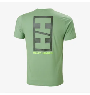 Футболка мужская Helly Hansen Core Graphic T Green 53936-406