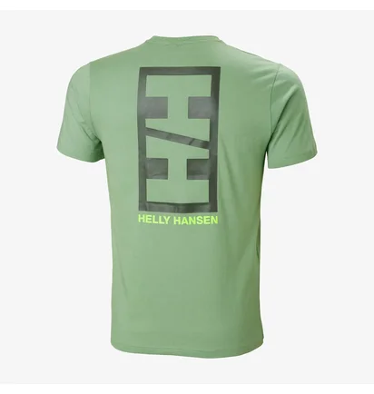 Футболка чоловіча Helly Hansen Core Graphic T Green 53936-406