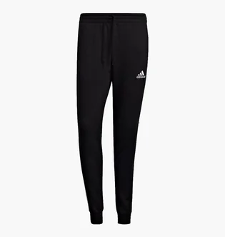 Штаны мужские Adidas Essentials Fleece Fitted 3-Stripes Black GM1089