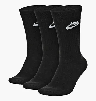 Носки унисекс Nike U Nsw Everyday Essential Crew (3 пары) Black SK0109-010