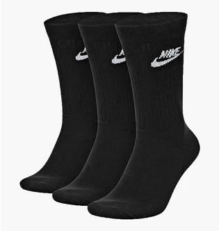 Шкарпетки унісекс Nike U Nsw Everyday Essential Crew (3 пари) Black SK0109-010