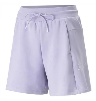 Шорты женские Puma Power Colorblock High-Waist Shorts Violet 673640-25
