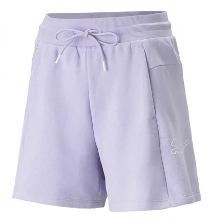 Шорты женские Puma Power Colorblock High-Waist Shorts Violet 673640-25