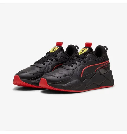 Кроссовки унисекс Puma Scuderia Ferrari Rs-X Black 307818-01