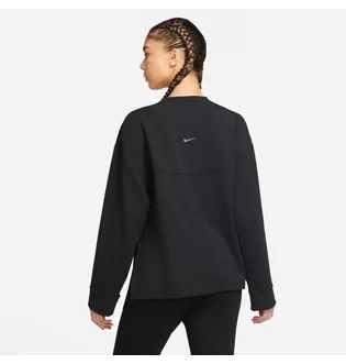 Лонгслив женский Nike Df Flc Crew Black Dm7030-010