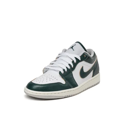 Кросівки дитячі Air Jordan 1 Low Se White/Green FQ8041-300