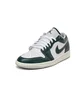 Кросівки дитячі Air Jordan 1 Low Se White/Green FQ8041-300