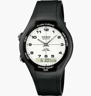 Часы мужские Casio Analog-Digital AW-90H-7B
