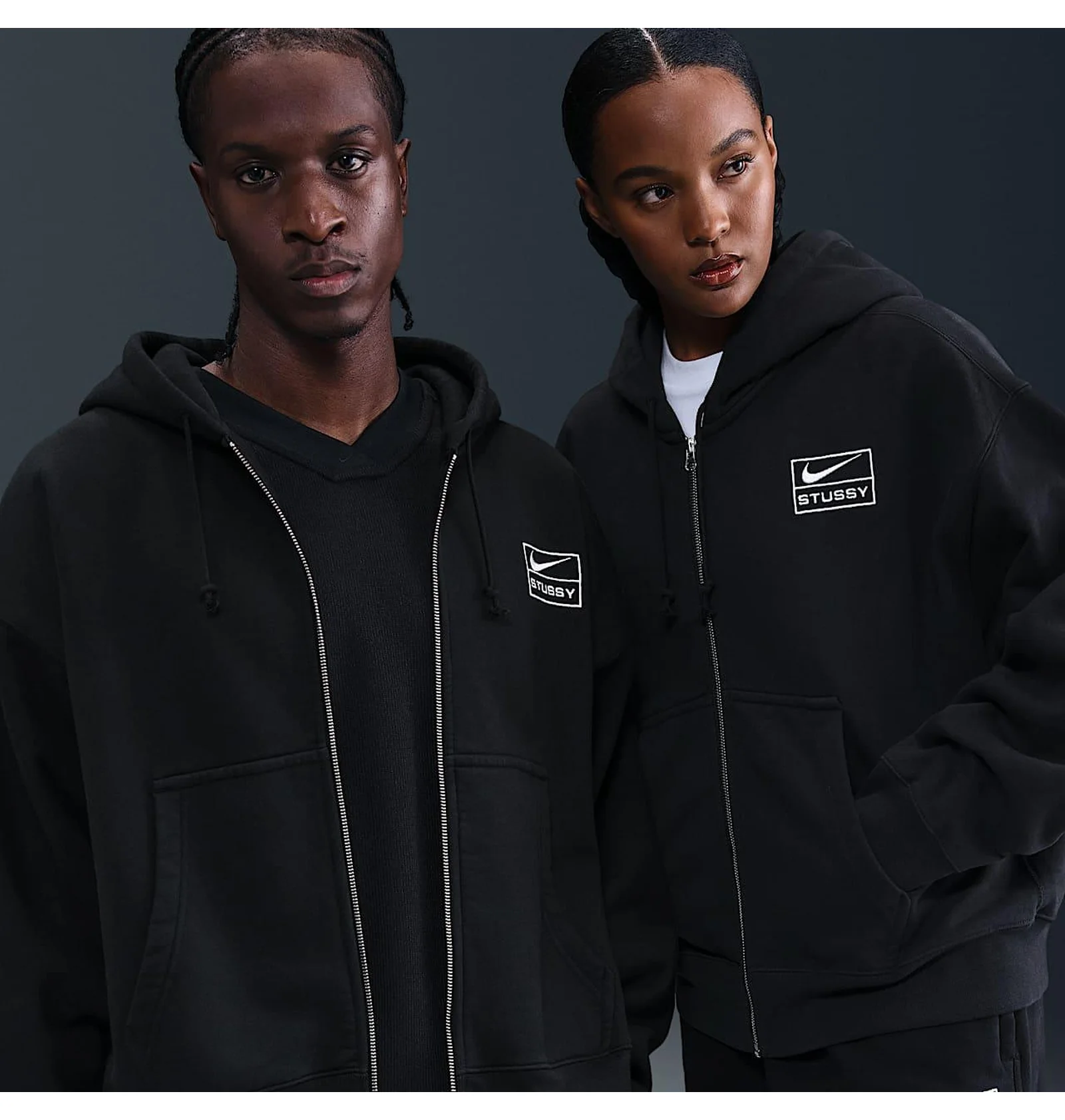 ᐉ Толстовка унісекс Nike Nrg Stussy Fz Wshd Flchdy Black FJ9175