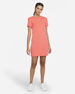 Плаття жіноче Nike W Nsw Icn Clsh Ss Drss Pink DD5044-814