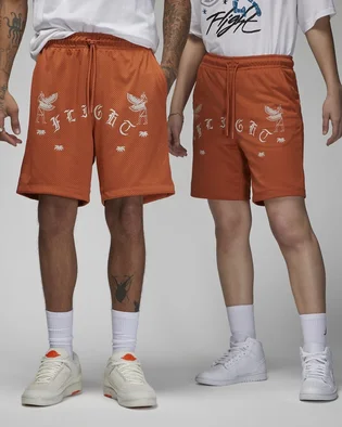 Шорти унісекс Air Jordan Artist Series By Umar Rashid Mesh Shorts Orange DX9720-812