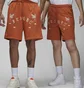 Шорты унисекс Air Jordan Artist Series By Umar Rashid Mesh Shorts Orange DX9720-812