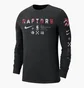 Лонгслів чоловічий Nike Toronto Raptors MenS Nba Long-Sleeve T-Shirt Black DZ0368-010