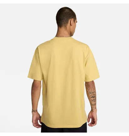 Футболка мужская Nike Msb Tee Logo Hbr Yellow CV7539-700