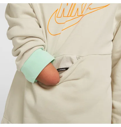 Свитшот детский Nike U Flyease Play Crew Grey Dm8539-072