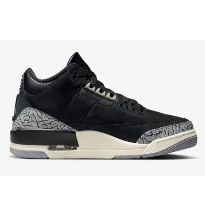 Кроссовки женские Air Jordan 3 Retro Off Noir Black CK9246-001