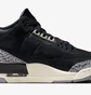 Кроссовки женские Air Jordan 3 Retro Off Noir Black CK9246-001