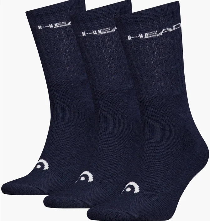 Шкарпетки HEAD Elements All Sports Crew (3 пари) Blue 701229008-003