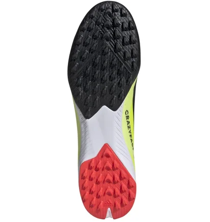 Сороконожки унисекс Adidas X Crazyfast League Ll Tf Yellow IF0694