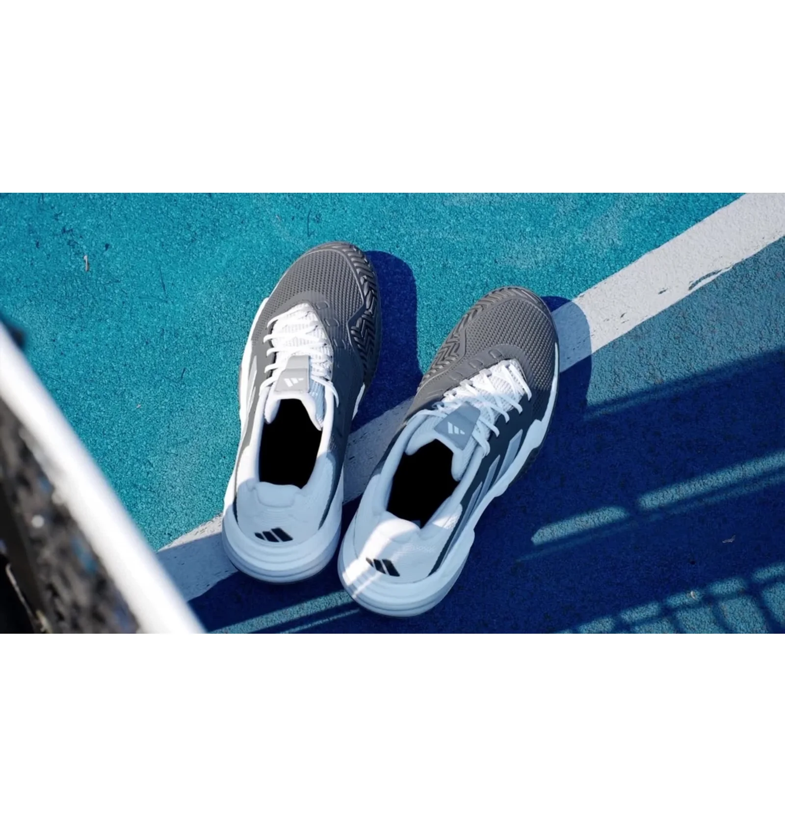 ᐉ Кроссовки мужские Adidas Barricade 13 Tennis Shoes Black/White