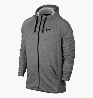 Толстовка чоловіча Nike Dry Fz Fleece Grey 860465-063