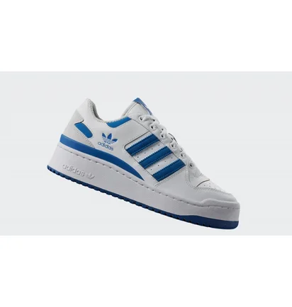 Кроссовки женские Adidas Forum Bold Stripes Shoes White/Grey ID0564