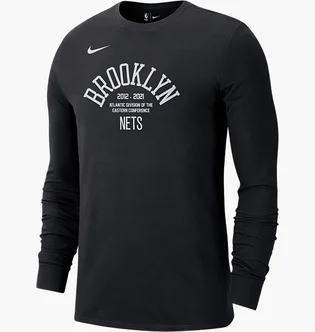 Лонгслив мужской Nike Nba Brooklyn Nets Courtside Black DA5887-010
