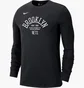 Лонгслів чоловічий Nike Nba Brooklyn Nets Courtside Black DA5887-010