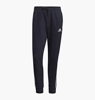 Штаны мужские Adidas Essentials Cuff 3-Stripes Black GK8888