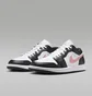 Кросівки чоловічі Air Jordan 1 Low White/Black 553558-165