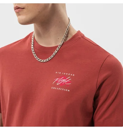 Футболка мужская Air Jordan T-Shirt M J Flt Ess Jdn Air Gfx Crew Bordo DH8968-691