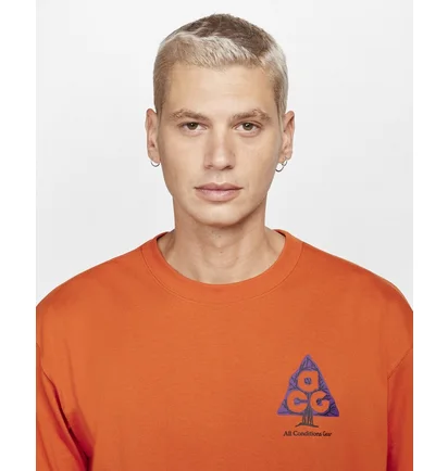 Футболка мужская Nike Lab Acg T-Shirt Orange FJ1131-893