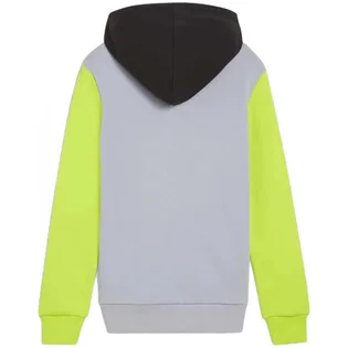 Худі дитяче Puma Basketball Blueprint Grey/Green 679980-63