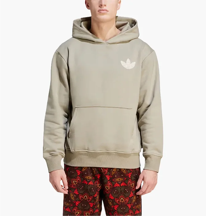 Худи мужское Adidas Premium Graphic Hoodie Grey IV9697