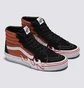 Кеды унисекс Vans Sk8-Hi Flame Shoe Red/Black VN0005UJGWP