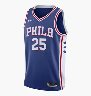 Майка чоловіча Nike Ben Simmons 76Ers Icon Edition 2020 Nba Swingman Jersey Blue CW3678-498